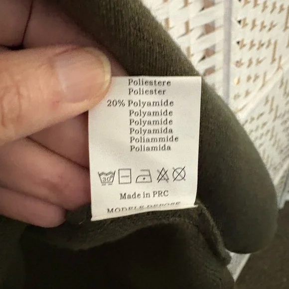 Rock & Roll Oversized Olive Green Sweater - Picture 5 of 6